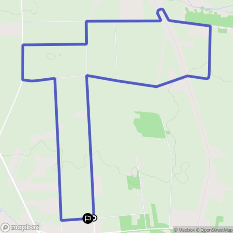 Łatwa, 7.3km dystansowy spacer od Leszna - Polska - Lesznia