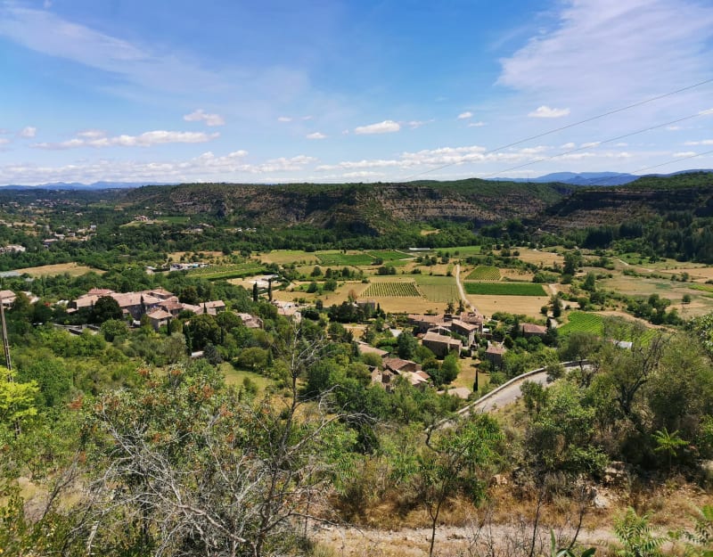 Boucle entre Berrias et les  Vans - Berrias-et-Casteljau