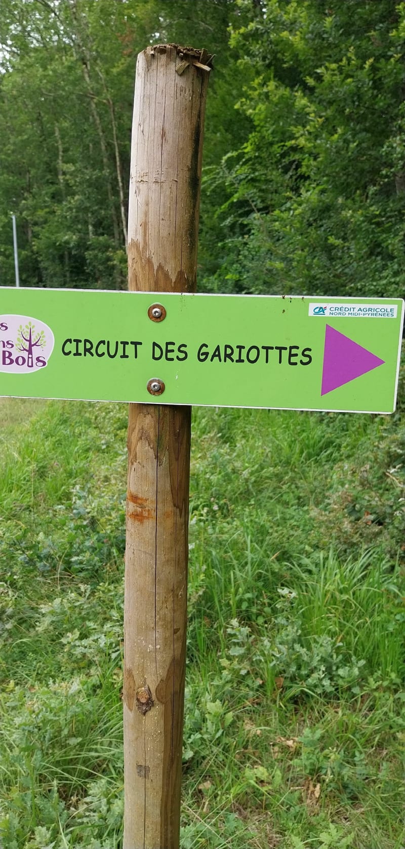 Circuit des gariottes à Montcabrier dans le Lot. - Montcabrier