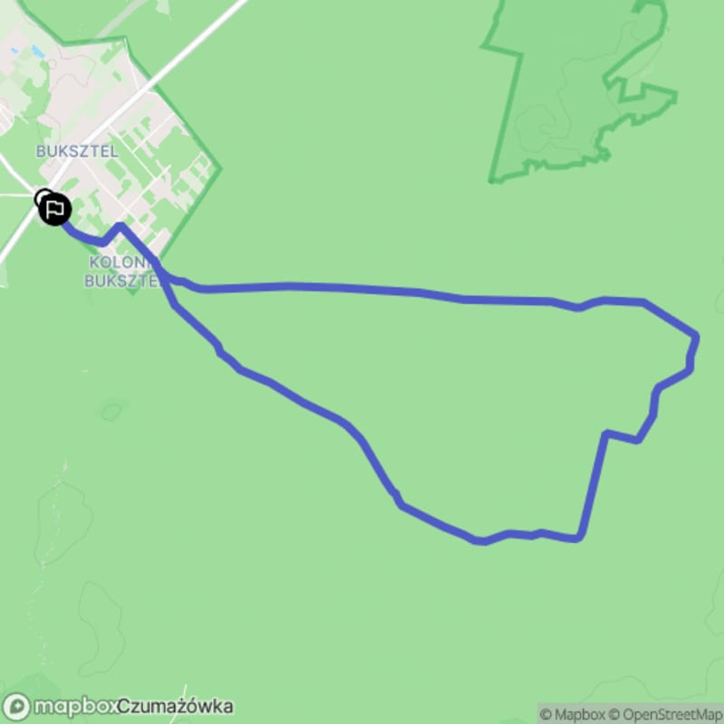 Ścieżka wzdłuż rzeki Czarnej Białostockiej - 10,4 km, poziom trudności średni - Czarna Białostocka