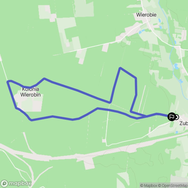 Łatwa, 7 km dystans rajdu w Zubkach - tytuł pieszczący i dokładny jednocześnie. - Zubki