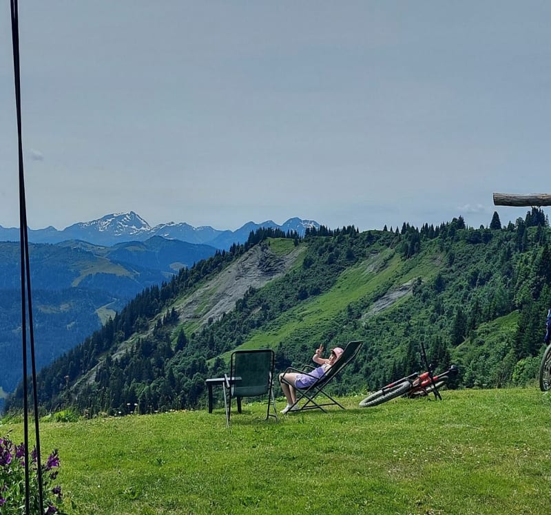 Balade puis Praz - Praz-sur-Arly