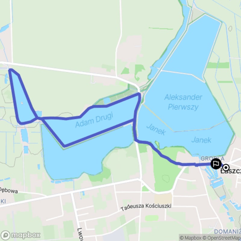 Łatwa, 5km trasa turystyczna w Łaszczowie \/ 
(Tytuł polski: Łatwa, 5km trasa turystyczna w Łaszczowie) - Łaszczów