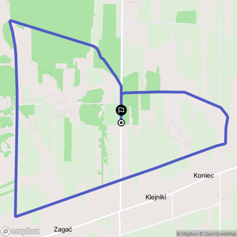 Łatwa, 7.5km trasa turystyczna rozpoczynająca się w Klejnikach 

(Łatwa, 7.5km trasa turystyczna rozpoczynająca się w Klejnikach) - Klejniki