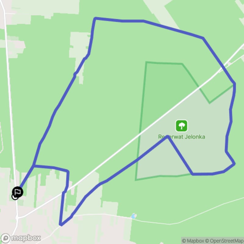 Ścieżką przez Kleszczele na trudnym terenie (13,0 km) - Kleszczele