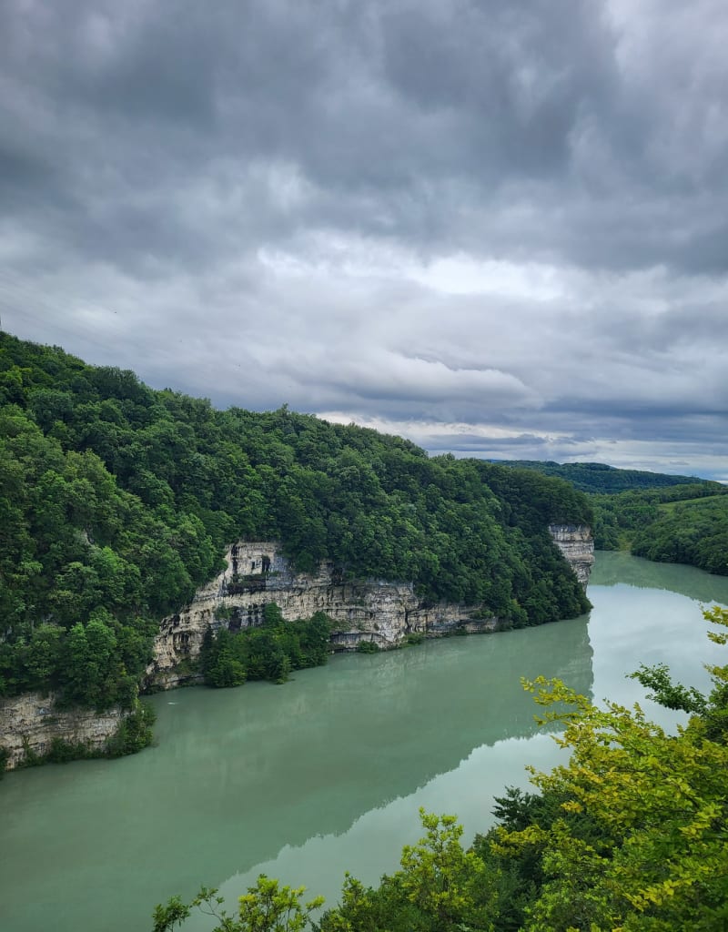 De Arlod au Barrage de Génissiat - Valserhône