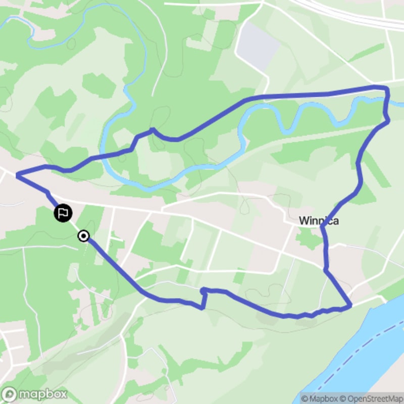 Łatwa, 4,4km wędrówka z Winnicy - Winnica (łatwa) - Winnica