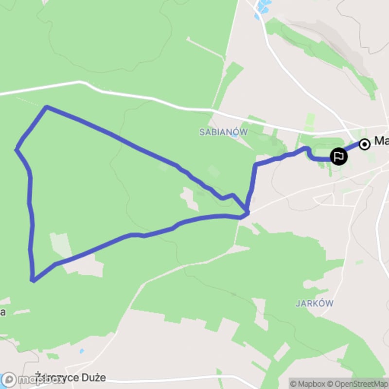 Ścieżką przez lasy - spacer średnio trudny o długości 8,8 km w Małogoszczu - Małogoszcz