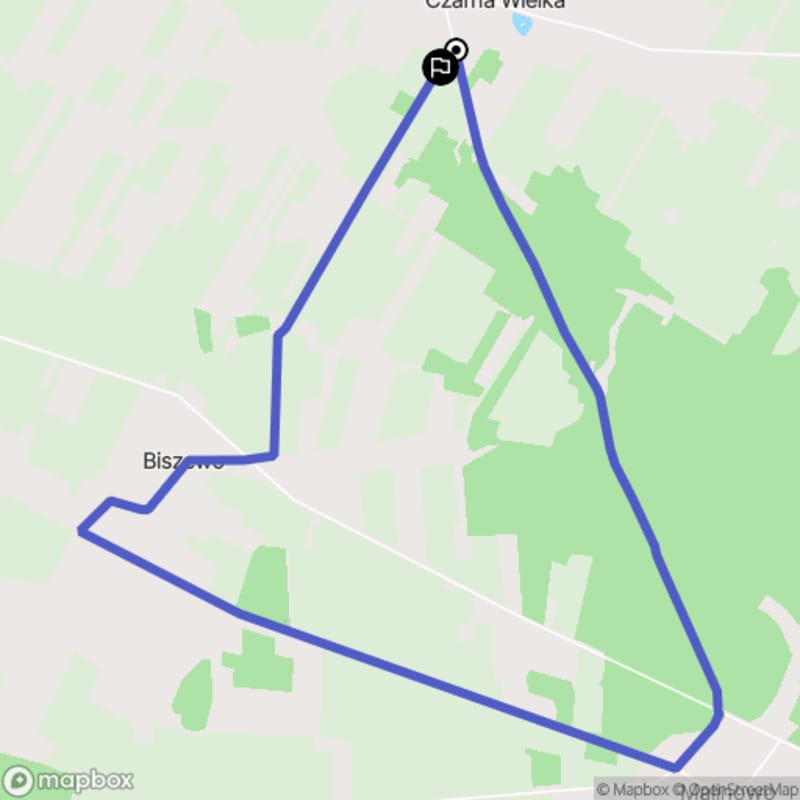 Spacer łatwy o długości 7,9 km w Czarnej Wielkiej - Czarna Wielka