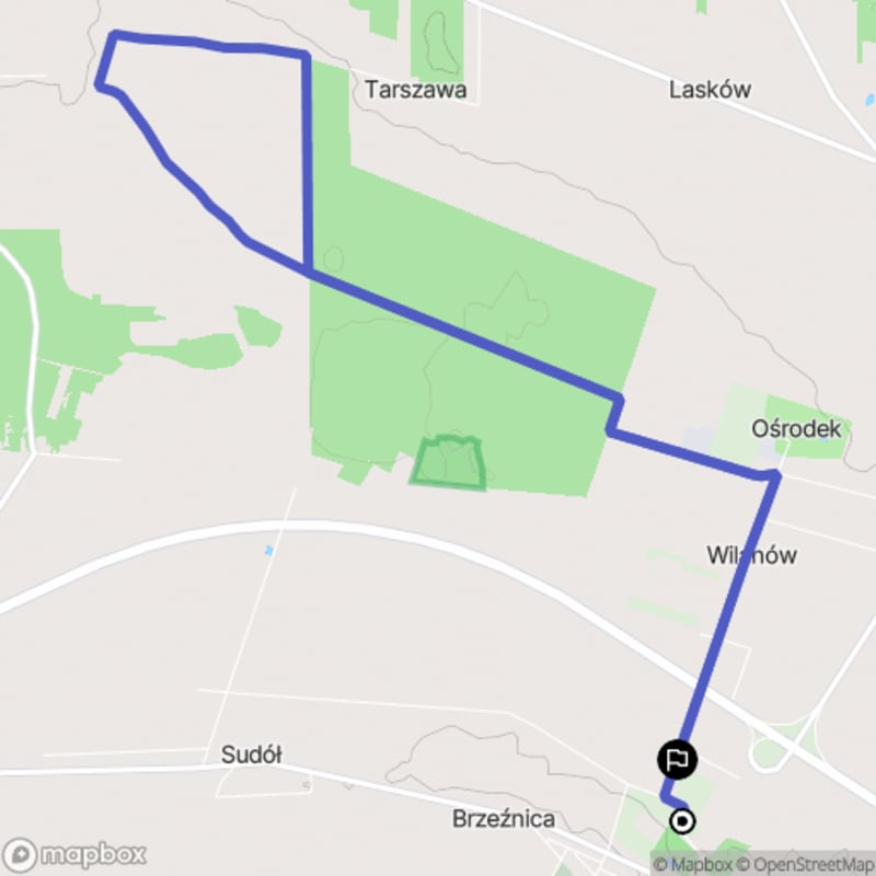 Ścieżką przez lasy z Jędrzejowa na 11,6 km - trudny poziom trudności - Jędrzejów