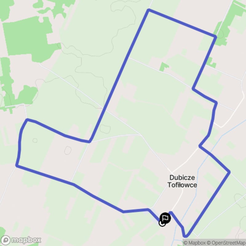 Ścieżka w Tofiłowcach - 8,1 km, poziom trudności średni - Tofiłowce