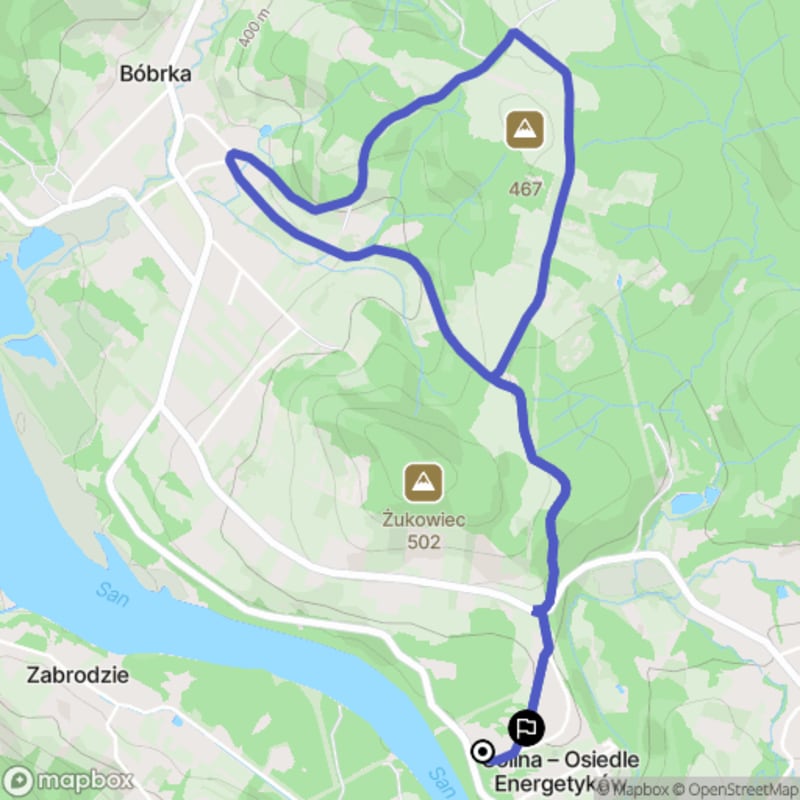 Solina - 5,2 km ścieżka trudna (polskie tłumaczenie) - Solina