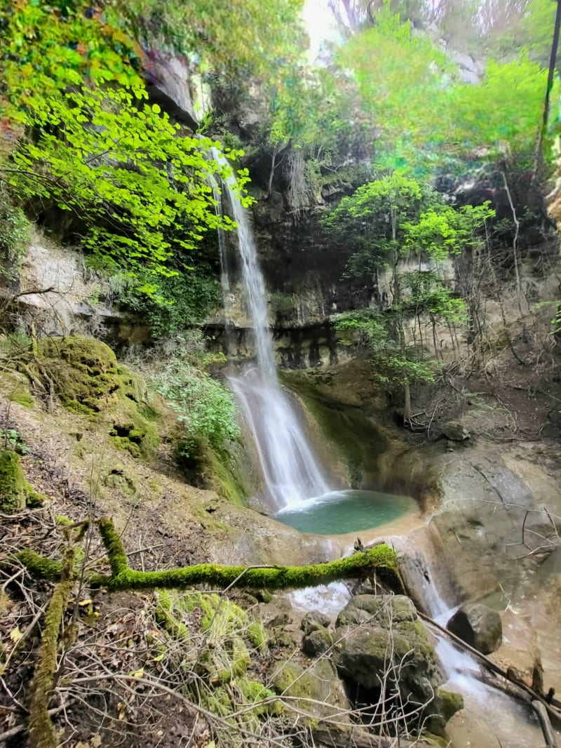 Boucle en passant par la cascade de la Sandezanne - Confort