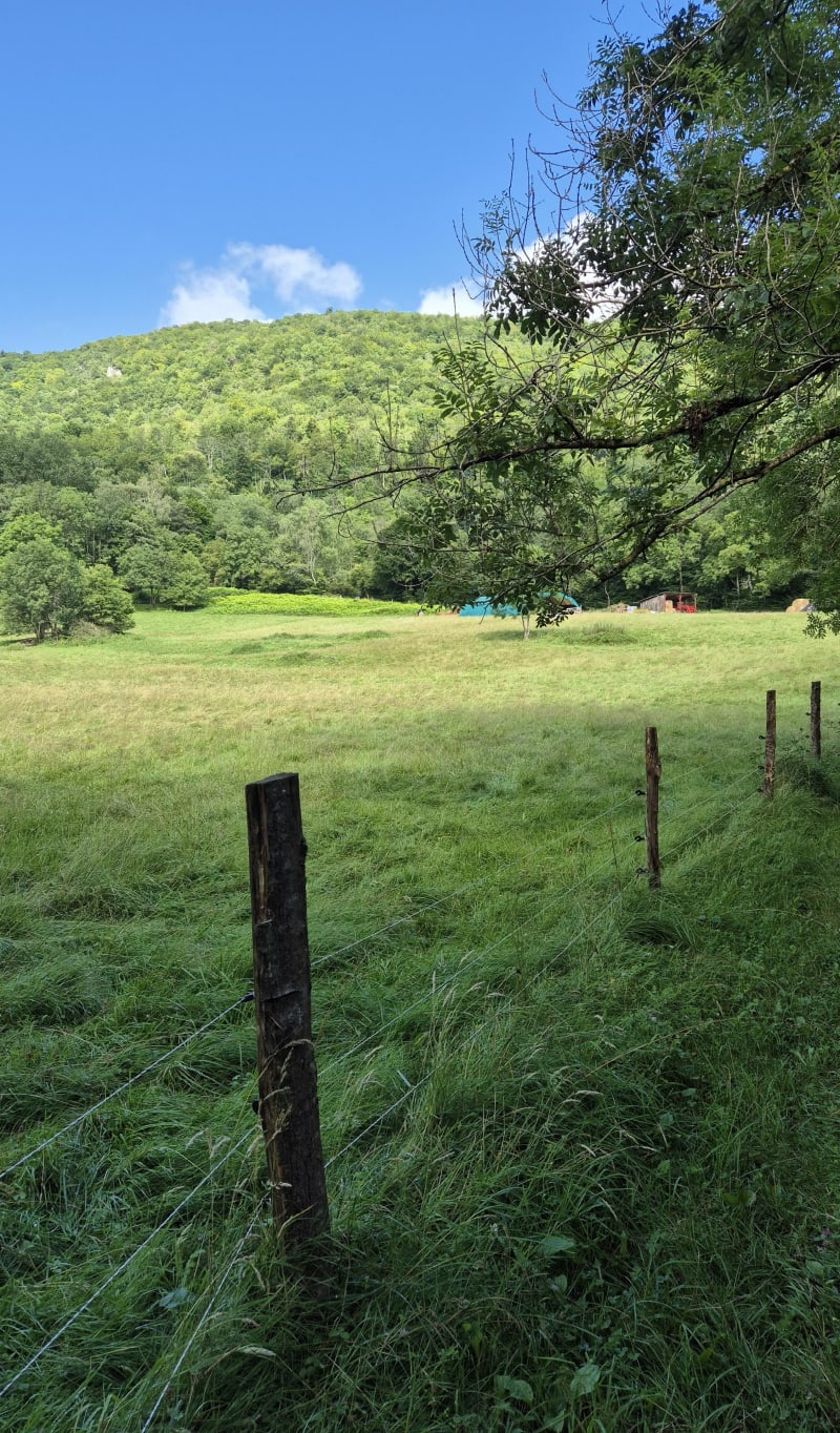 Mont Calem depuis Moncaup - Moncaup