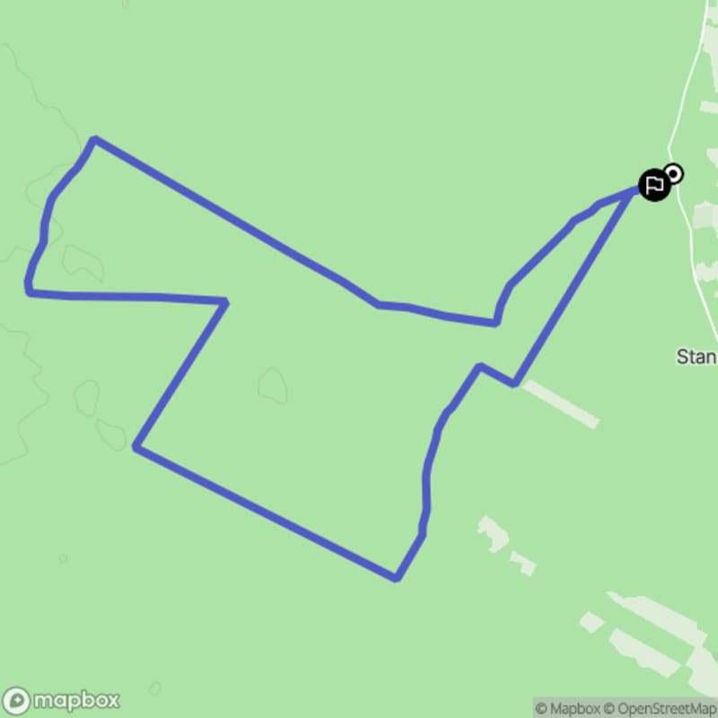 Ścieżka z Stanowiska - pośrednio trudna, 9,6 km dystansu

Tytuł polski: Szlak z miejsca wyjazdu - średni trudności, 9,6 km dystansu. - Stanowisko