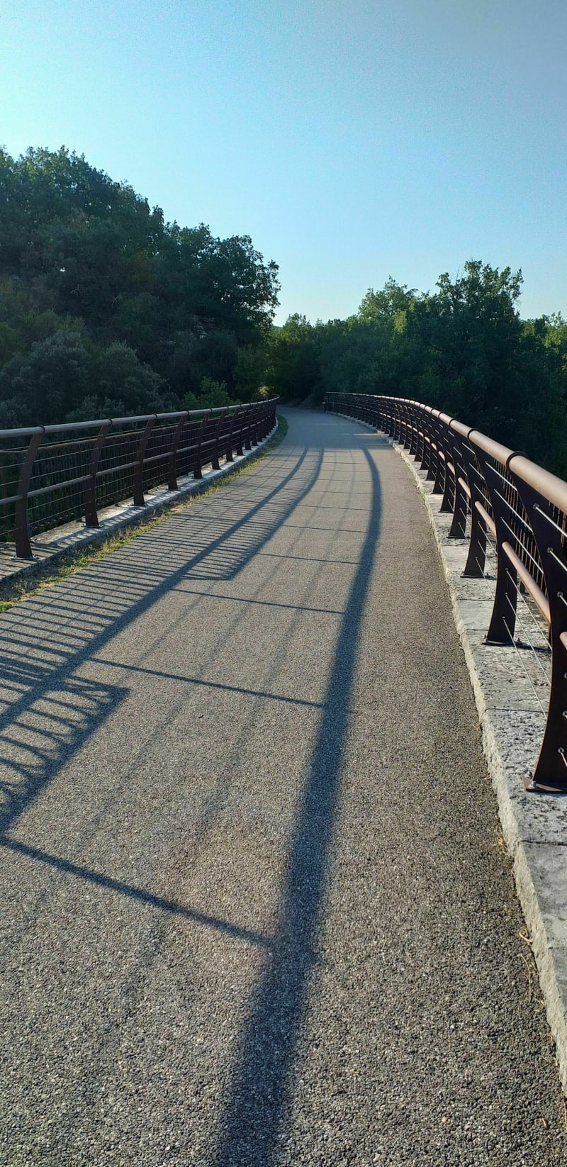 Vélo en Ardèche entre Sampzon et St-Sernin - Ruoms