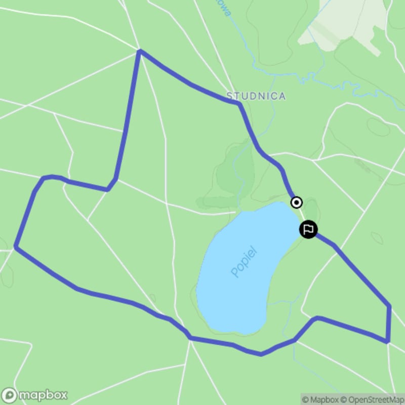 Łatwa, 6.9km dystansowy spacer od Rzesznikowa - polski tytuł wędrówki to "Łatwy, 6.9km dystansowy spacer od Rzesznikowa" - Rzesznikowo