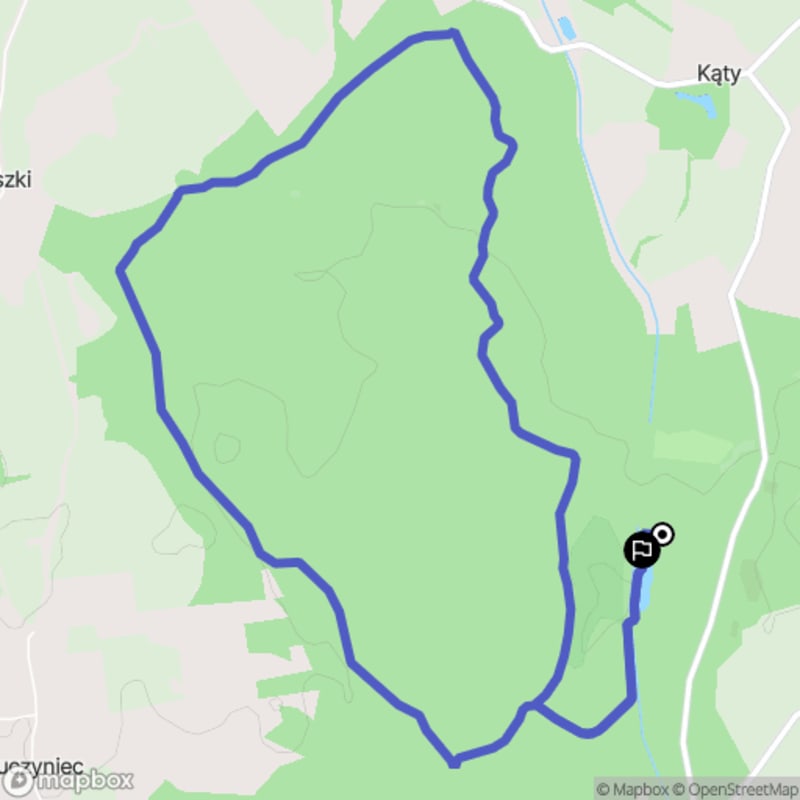 Ścieżką przez Buczyniec na poziom średniej trudności, dystans 9,4 km - Buczyniec