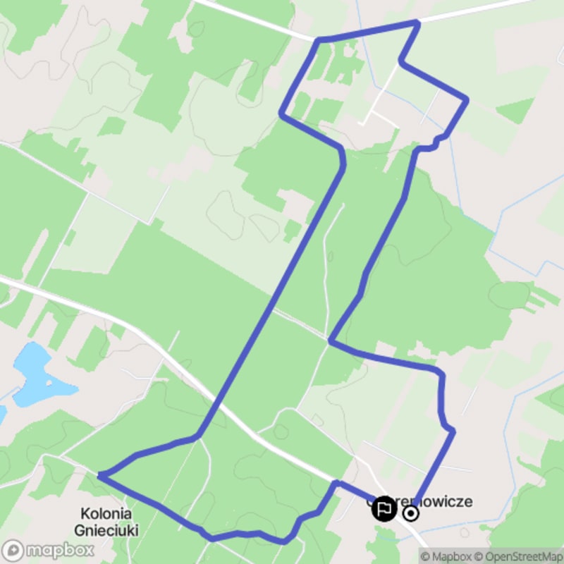 Łatwa, 6,9km dystansowa wędrówka turystyczna z Ochremowiczami - Ochremowicze - Ochremowicze