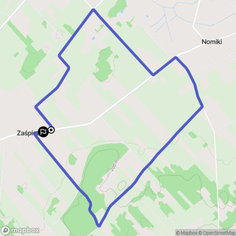 Łatwa, 6.7 km dystansowy spacer od Zaśpiczego \n (polski tytuł wędrówki: Łatwa, 6.7 km dystansowa wycieczka od Zaśpiczego) - Zaśpicze