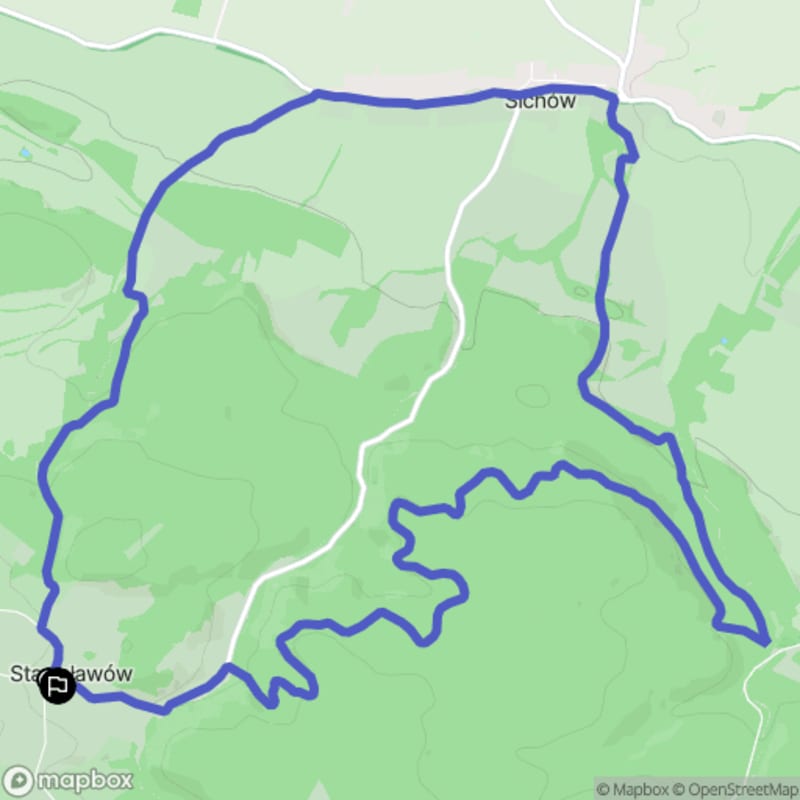 Ścieżka w góry z Stanisławowa - trudna, ale spektakularna przechadzka o dystansie 15.6 km - Stanisławów
