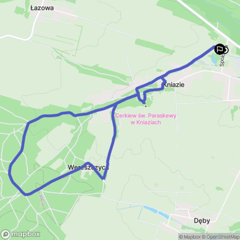 Spacer łatwy o długości 7,4 km w Lubycza Królewska - Lubycza Królewska