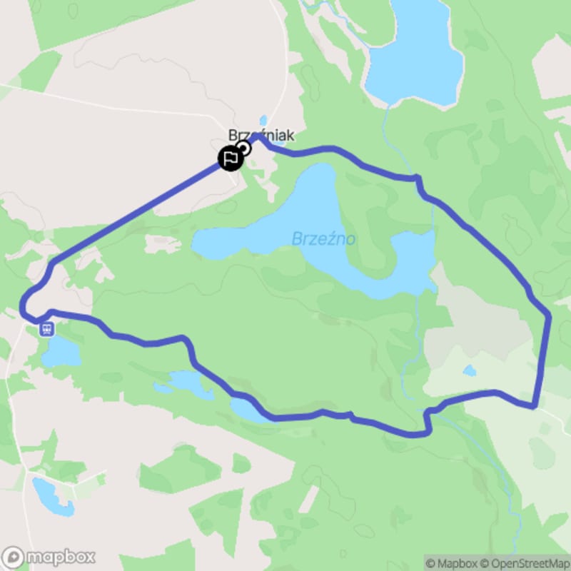 Ścieżka w Brzeźniaku - 10,1 km, poziom trudności średni - Brzeźniak