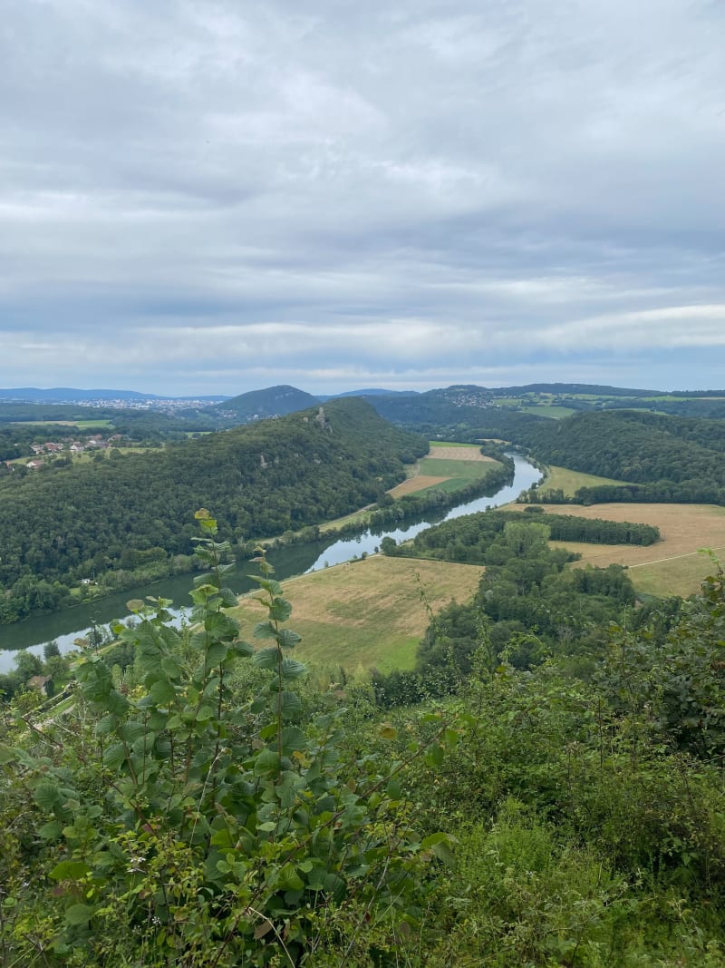 Le vieux Thoraise, le belvédère et le canal monsieur - Thoraise