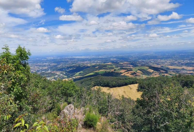 Rando autour de Saint Martin en Haut  (69) - Saint-Martin-en-Haut