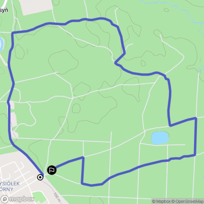 Łatwa, 6.4 km dystansowa wędrówka z Dobrej Góry - taki spacer na łatwym poziomie trasy. - Dobre Miasto