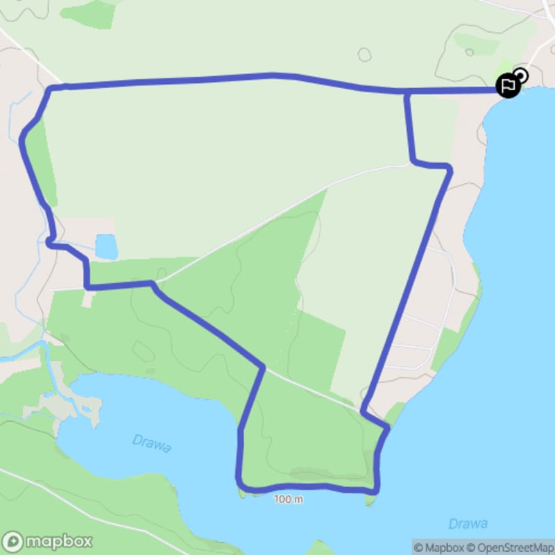 Łatwa wędrówka z Gudowa na dystansie 7,1 km o poziomie łatwości.\n - Gudowo