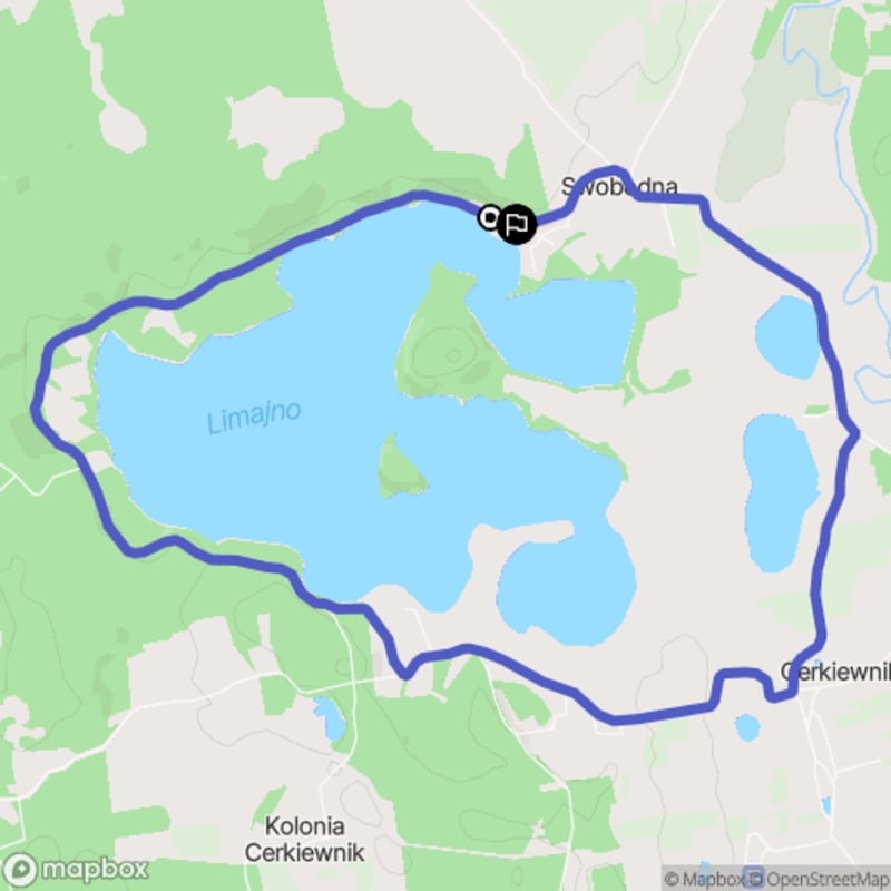 Ścieżka średnio trudna, 9,4 km długa - Swobodna - Swobodna