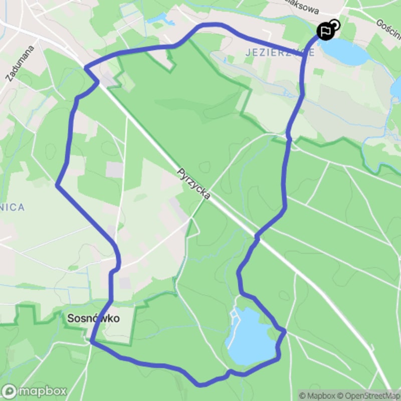 Łatwa, 7.1 km dystans rajdu turystycznego w Szczecinie \n - Szczecin