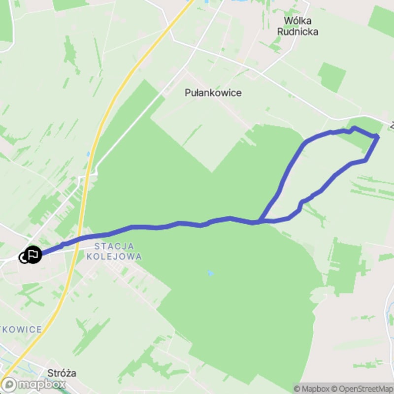 Trudna, ale piękna wspinaczka po górach z początkiem w Kraśniku (16,2 km) - Kraśnik