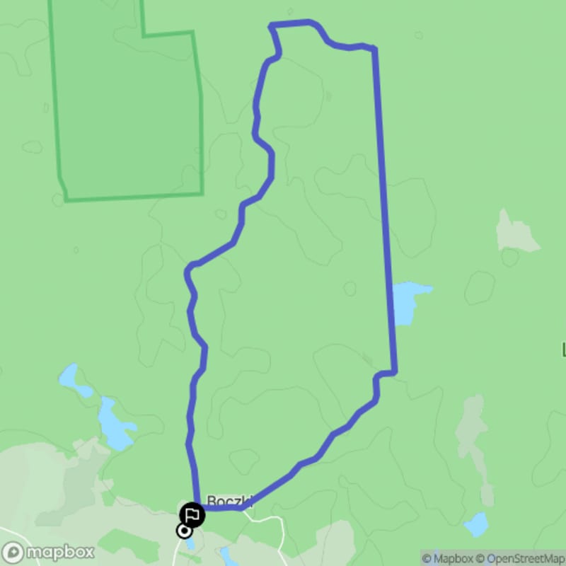 Spacer łatwy o długości 7,2 km w Boczki - Boczki