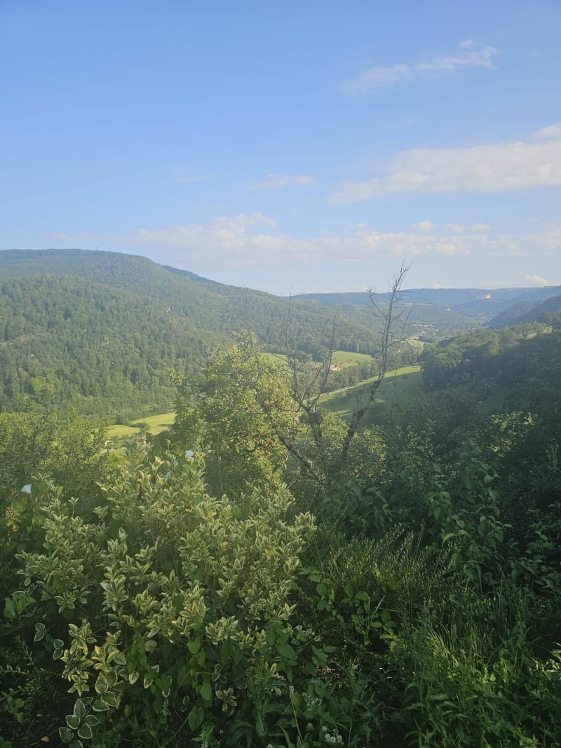 Sur les hauteurs de pont de Roide - Pont-de-Roide