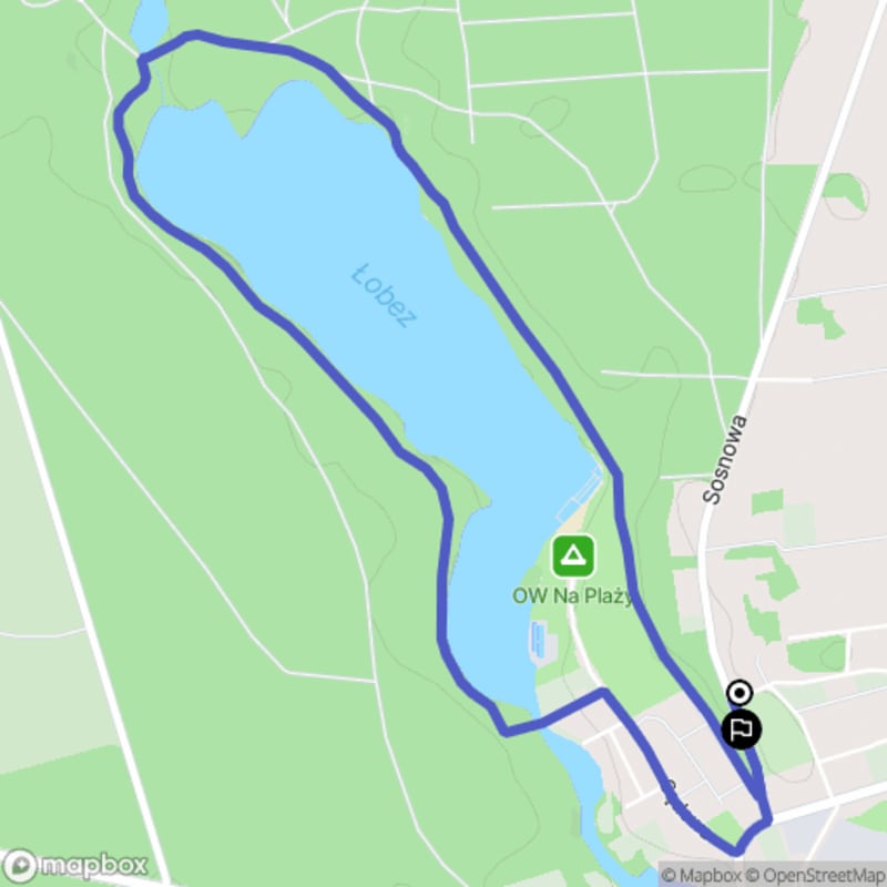 Łatwa, 5,4km przechadzka w Kalisko \/ 5,4 km łatwa wycieczka w Kalisko - Kaliska