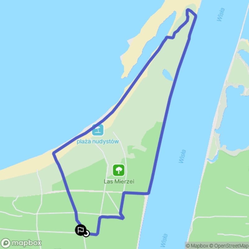 Łatwa, 5,6km dystans rajdu turystycznego w Gdańsku 

(przetłumaczony na polski) - Gdańsk
