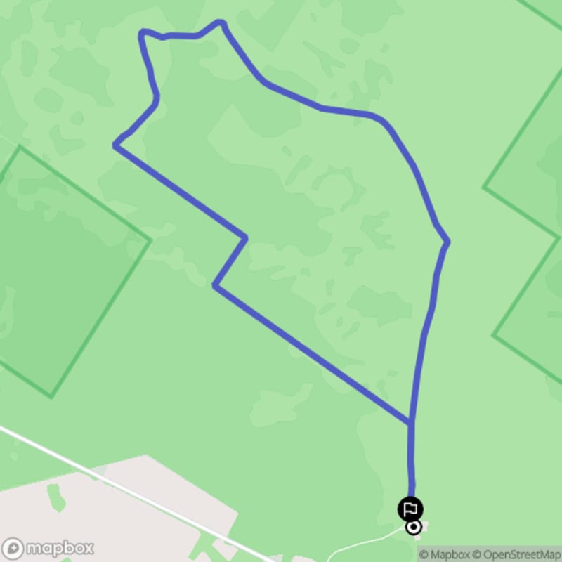 Ścieżka wzdłuż rzeki z poziomem trudności średnim - Wilkownia (9,7 km) - Wilkownia