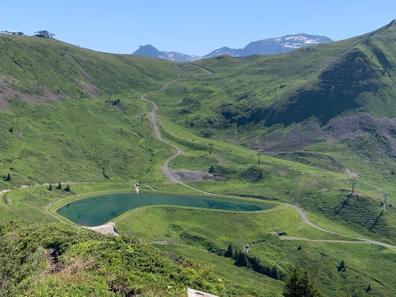 Randonnée des Crêtes via lac et vol de Véret - Arâches-la-Frasse