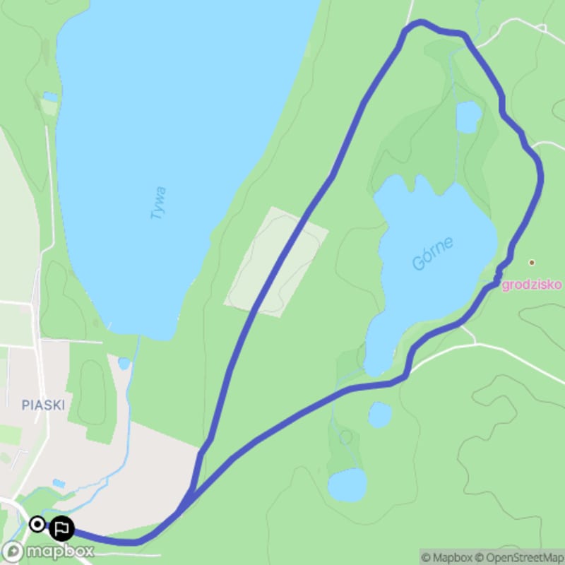 Łatwa, 5,8km wędrówka turystyczna z Swobnica - wyjście w kierunku lasu, piękne widoki i spokojny spacer dla początkujących. - Swobnica