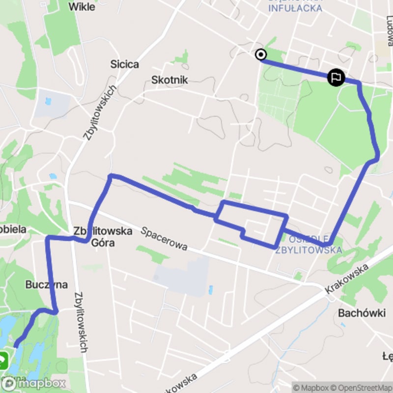 Ścieżka średnio trudna, 9,1 km długa, w Tarnowie zaczyna się - Tarnów
