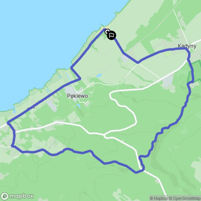 Ścieżka w Kadynach - 9,1 km, poziom trudności średni - Kadyny