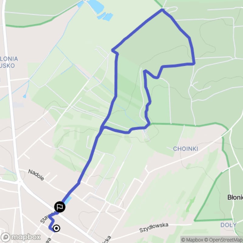 Łatwa, 5km rada w kierunku Busko-Zdrój - łatwy, pięć kilometrów od Busko-Zdrój - Busko-Zdrój