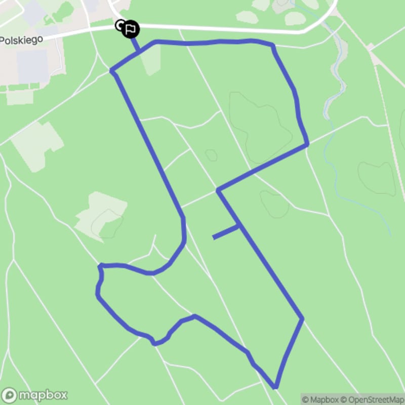Spacer łatwy o długości 6 km zaczynający się w Borne Sulinowo - Borne Sulinowo
