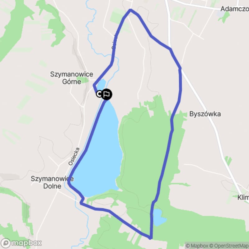 Spacer łatwy w Klimontowie o dystansie 7,3 km - "Szlakiem lasów i łąk w Klimontowie" - Klimontów