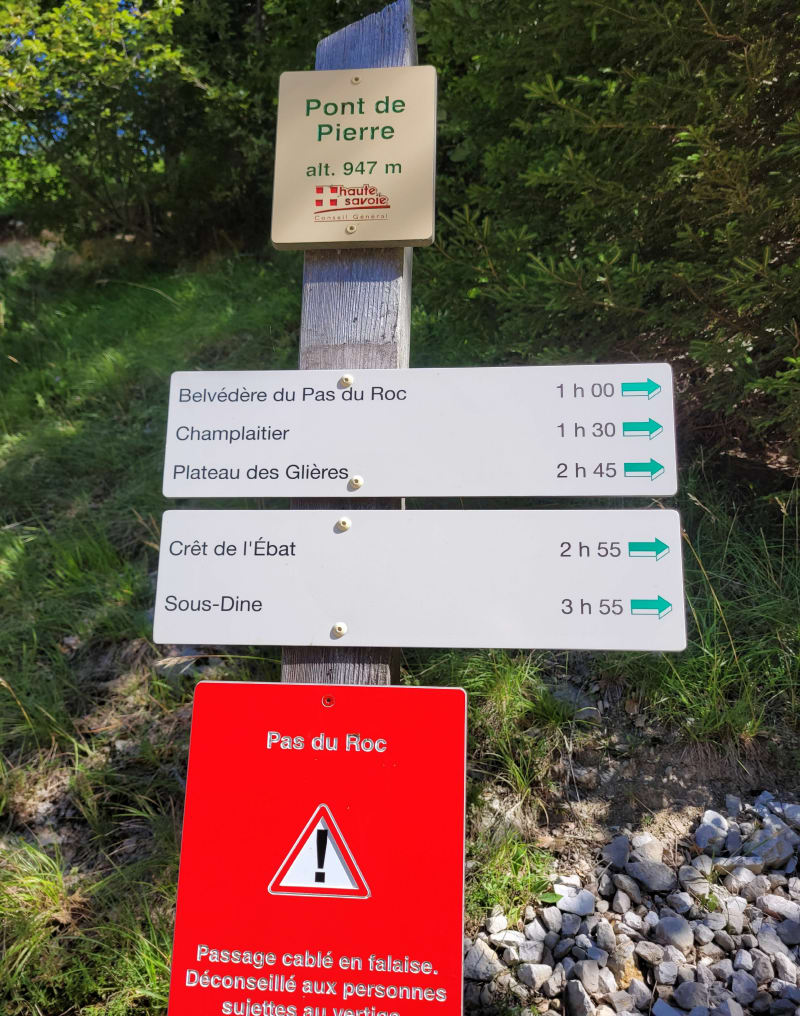 Belvédère du Pas du Roc - Fillière