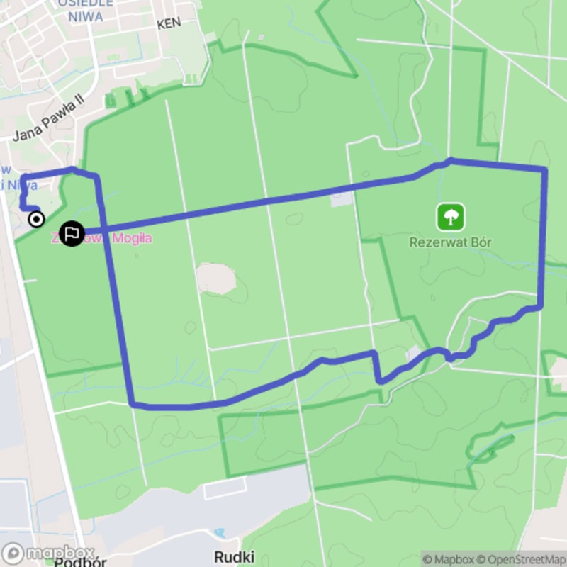 Łatwa, 7.6km dystansowa wędrówka turystyczna z Głogowa Małopolskiego \/ łatwa, 7.6km dystansowa wędrówka turystyczna z Głogowa Małopolskiego - Głogów Małopolski