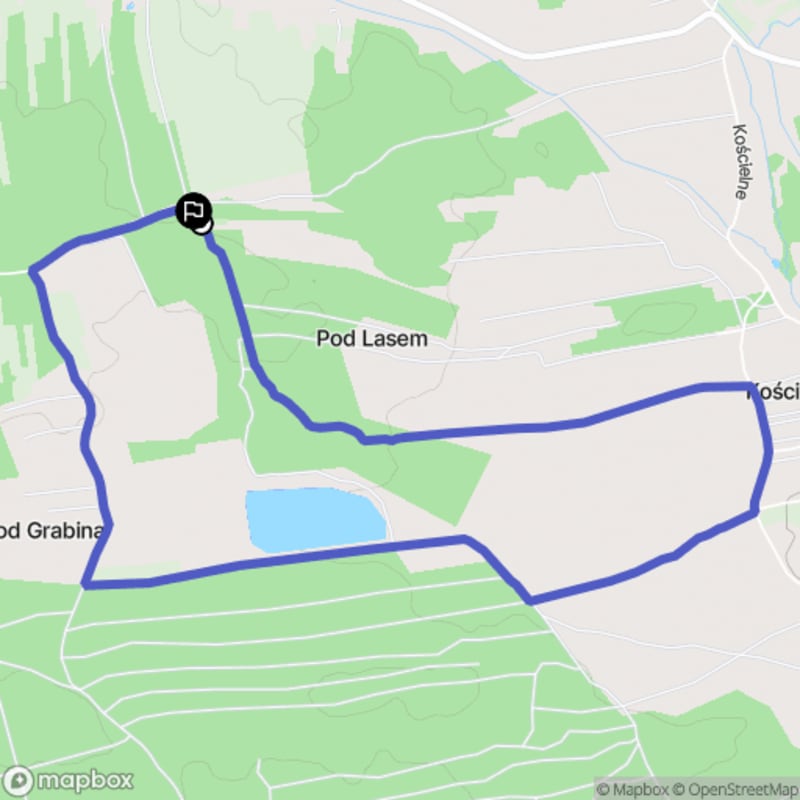 Łatwa wędrówka z Rakszawy na dystansie 7,0 km o poziomie łatwości - tytuł wędrówki - Rakszawa