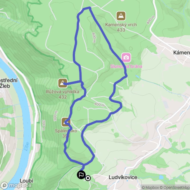 Ścieżka wzdłuż rzeki z poziomem trudności średnim - wyruszmy z Ludvíkoviców (6,9 km) - Ludvíkovice